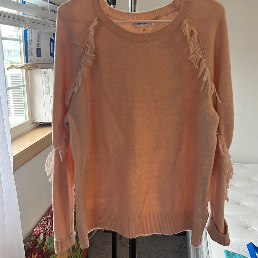 Pastel pink sweater